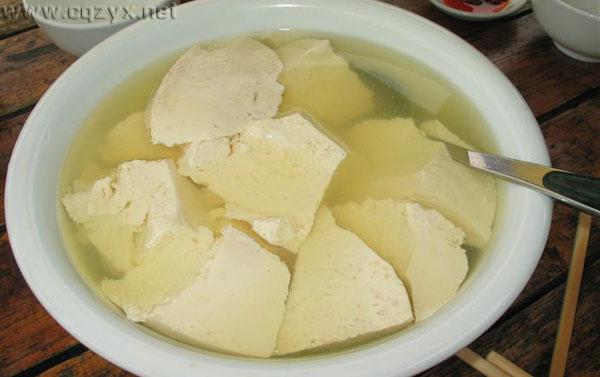石磨水豆花